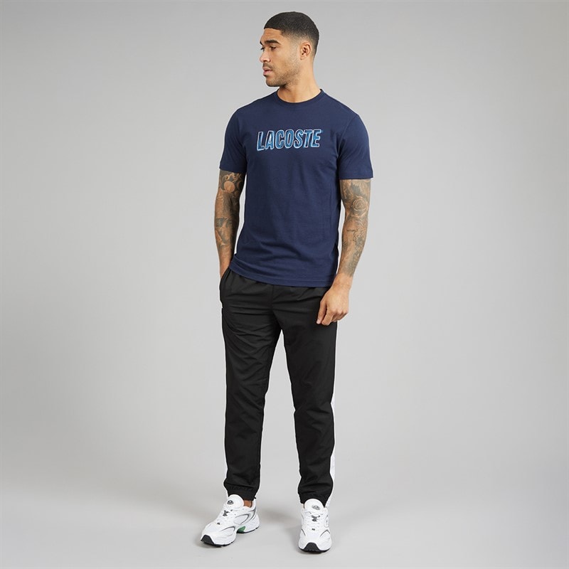Lacoste Mens T-Shirt Midnight Blue - Image 4