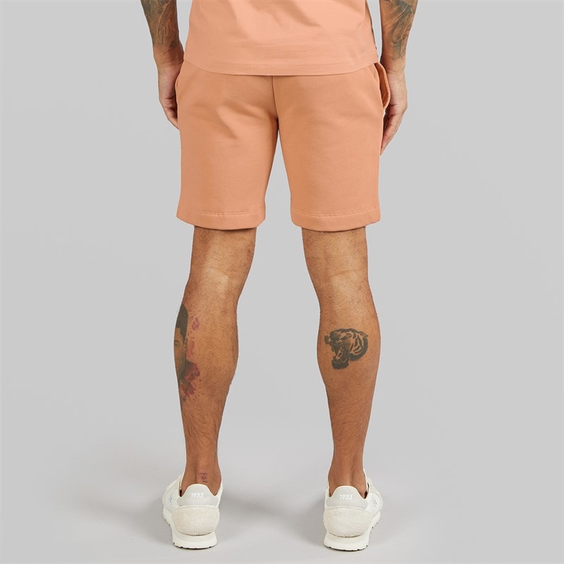 Lacoste Mens Regular Fit Fleece Shorts Pinkish Beige - Image 2