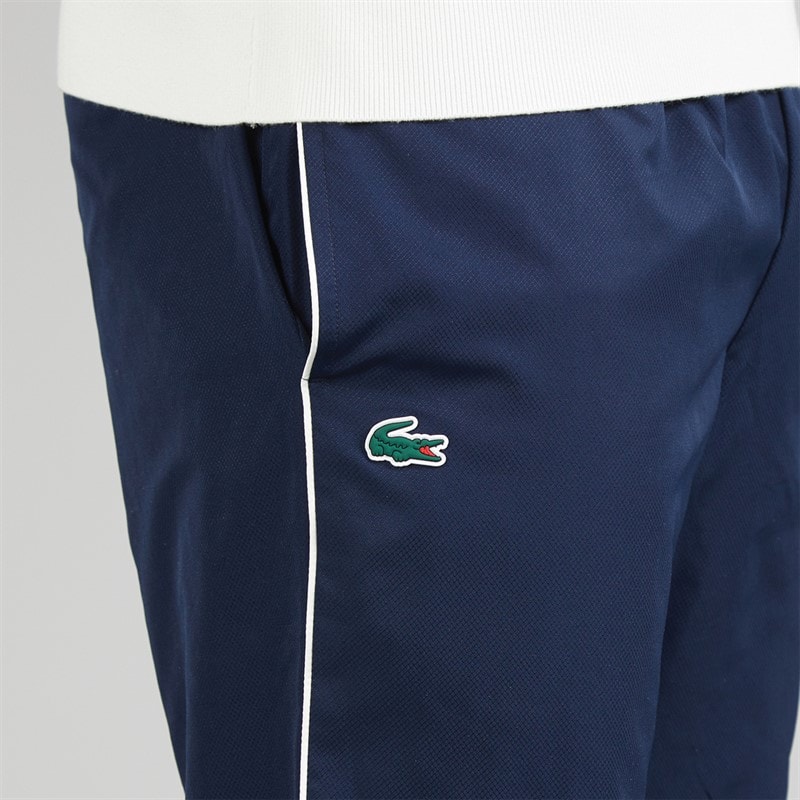 Lacoste Mens Printed Joggers Midnight Blue - Image 3