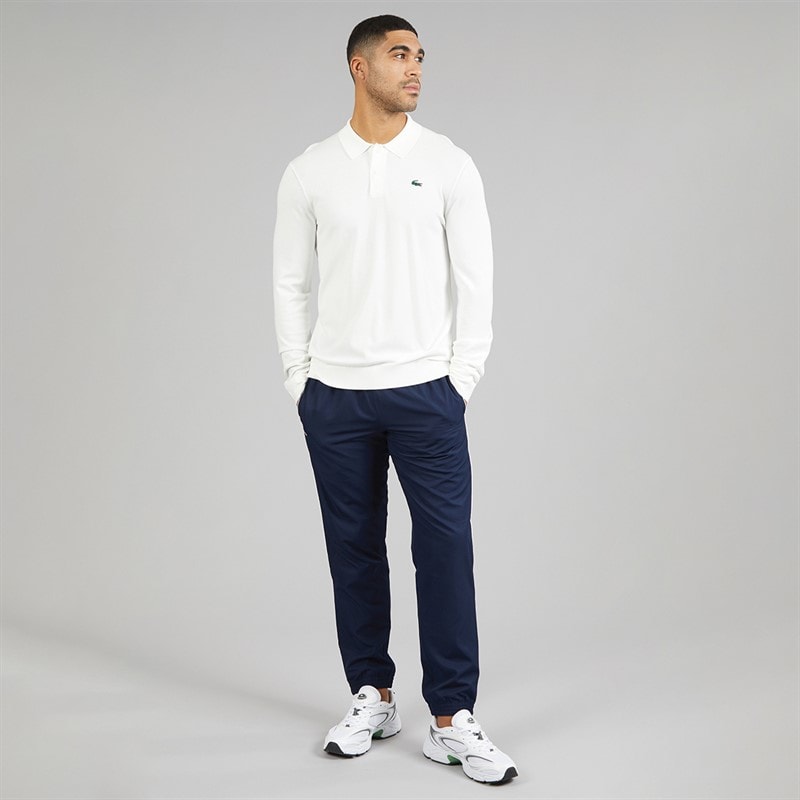 Lacoste Mens Printed Joggers Midnight Blue - Image 4