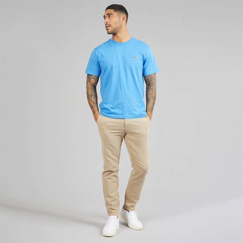 Lacoste Mens T-Shirt Royal Blue - Image 4