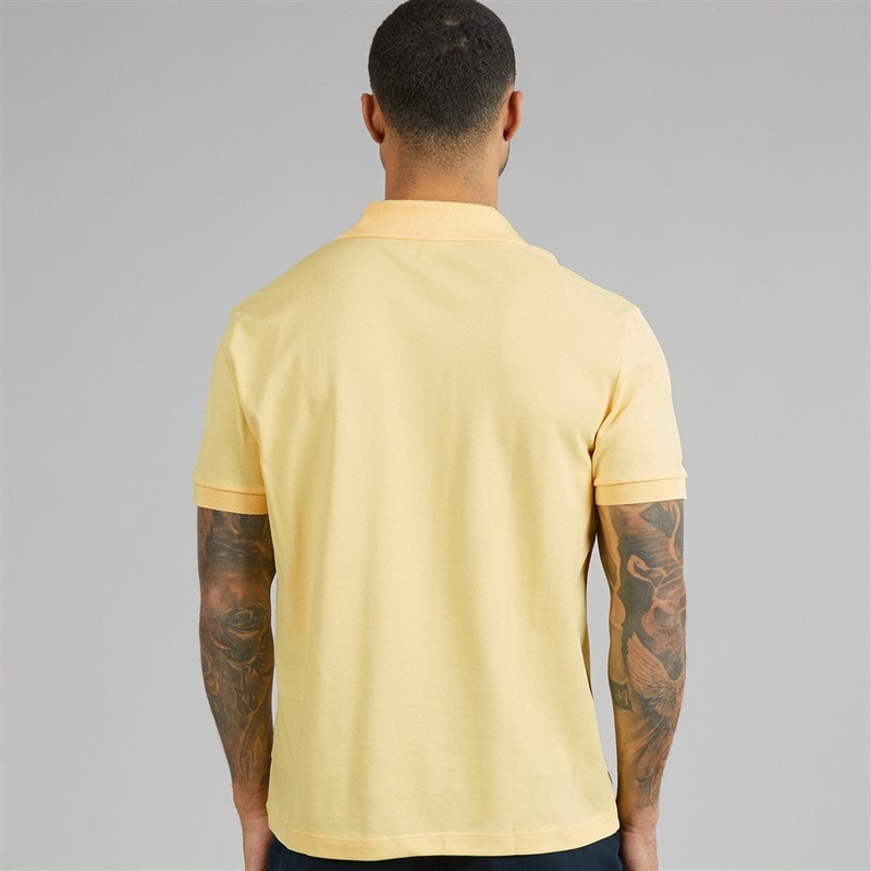 Lacoste Mens Polo Shirt Pastel Yellow - Image 2
