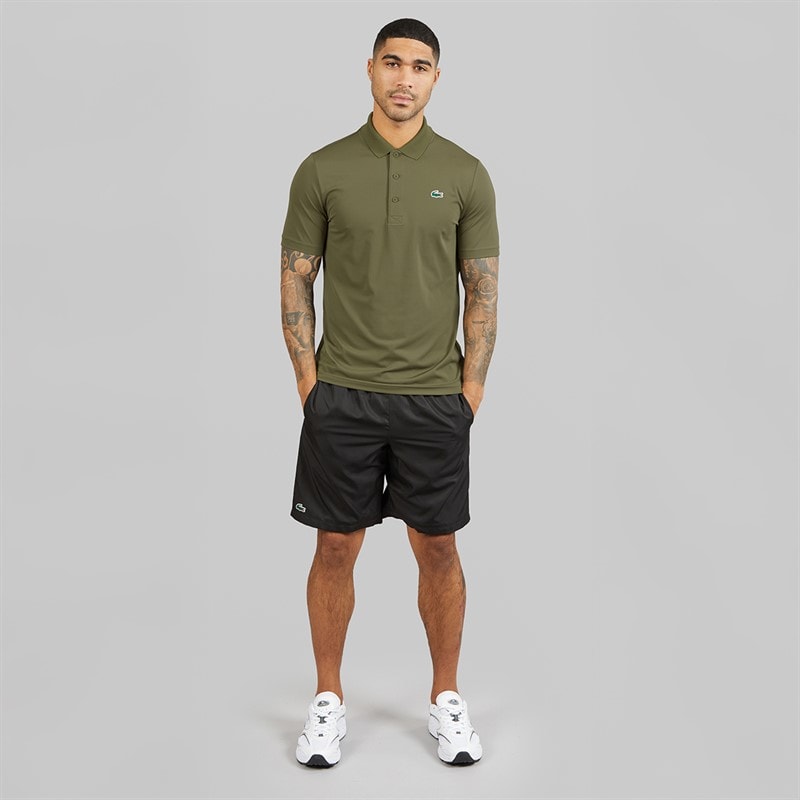 Lacoste Mens Regular Fit Polo Shirt Khaki Green - Image 4