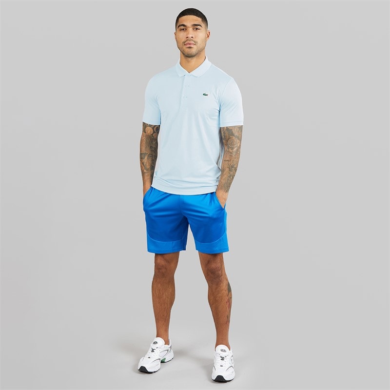 Lacoste Mens Regular Fit Polo Shirt Light Blue - Image 4