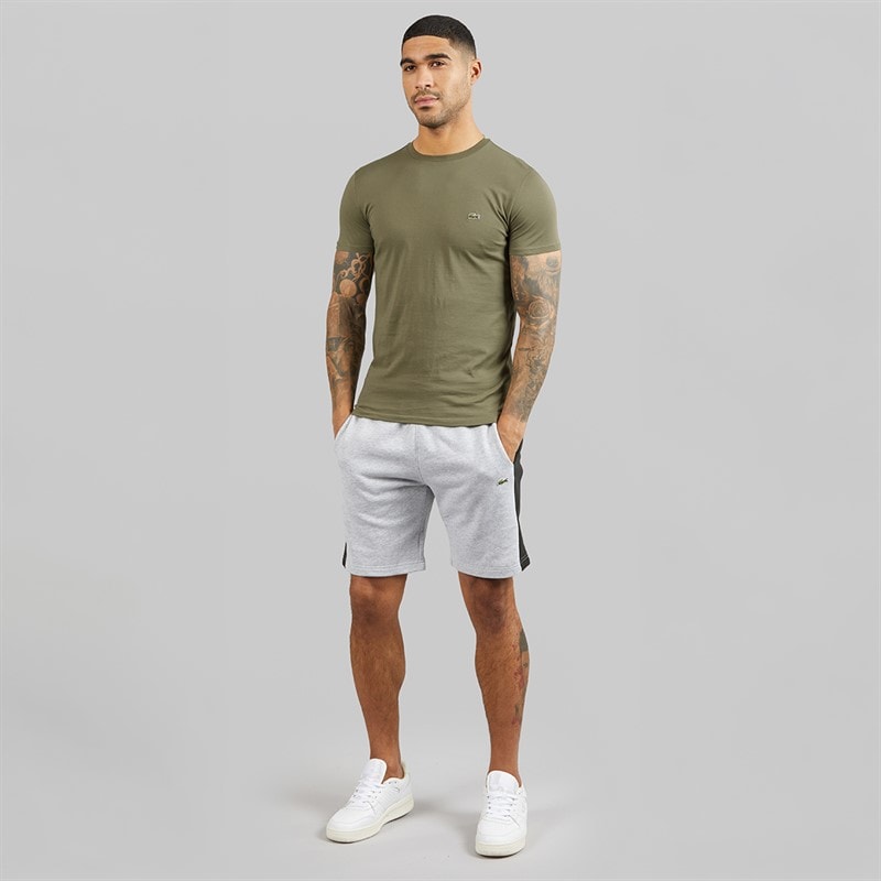 Lacoste Mens T-Shirt Khaki Green - Image 4