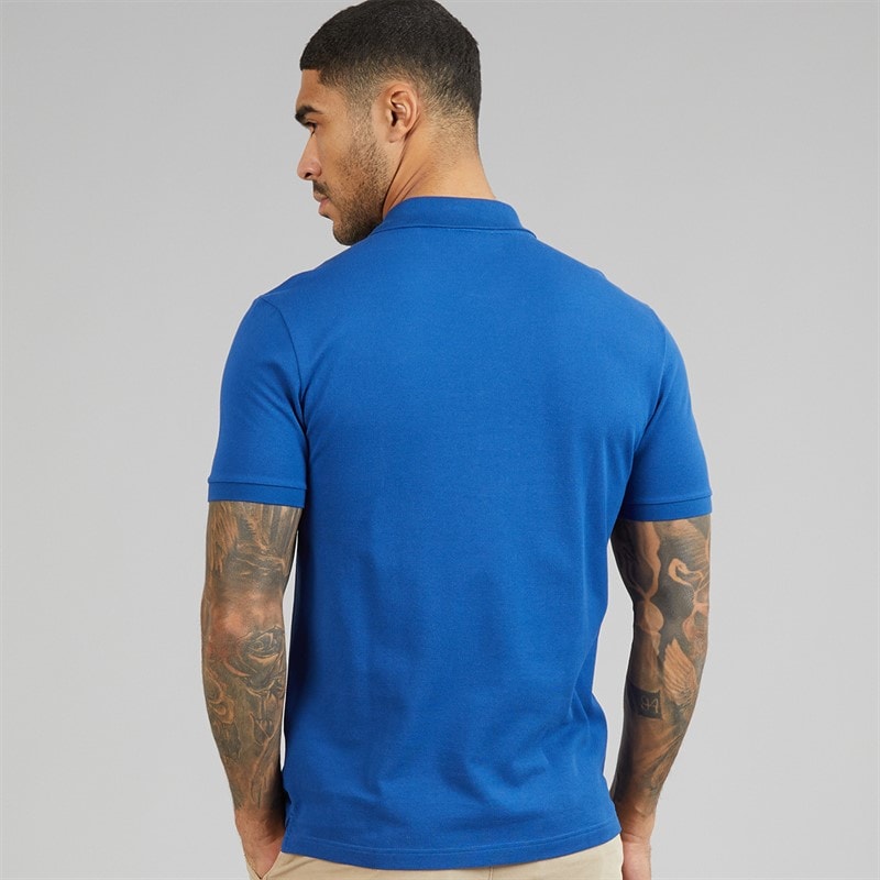 Lacoste Mens Slim Fit Polo Shirt Sapphire Blue - Image 2