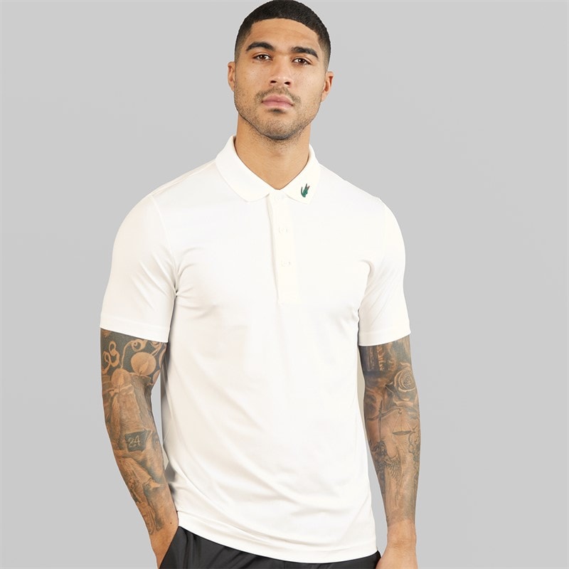 Lacoste Mens Regular Fit Polo Shirt White - Image 1