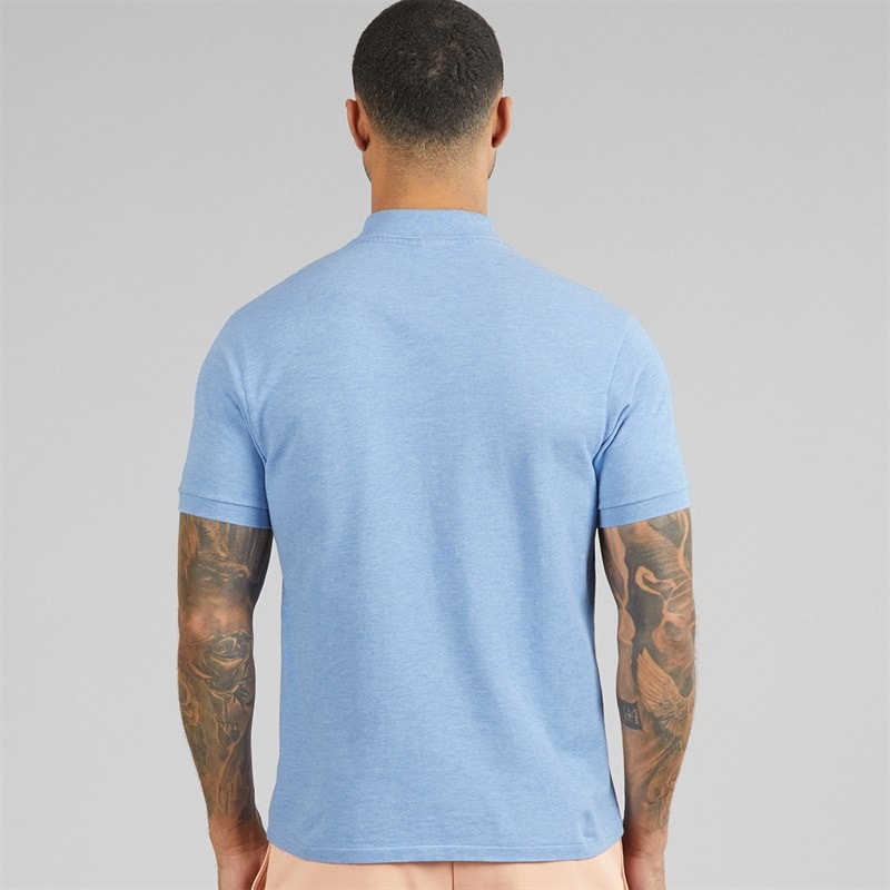 Lacoste Mens Classic Fit Polo Shirt Blue - Image 2