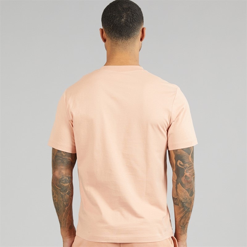 Lacoste Mens T-Shirt Pinkish Beige - Image 2