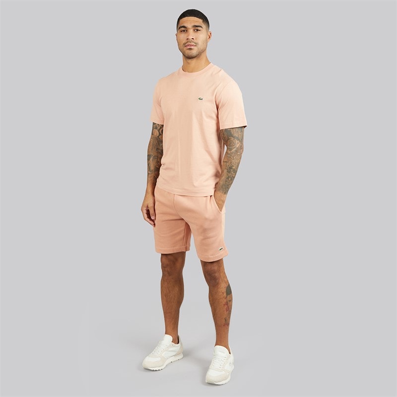 Lacoste Mens T-Shirt Pinkish Beige - Image 4
