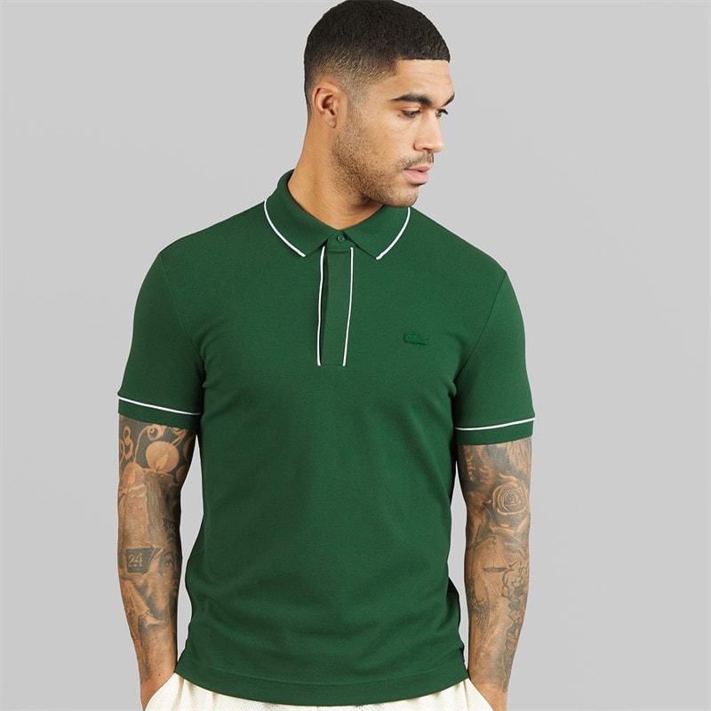 Lacoste Mens Regular Fit Polo Shirt Pine Green - Image 1