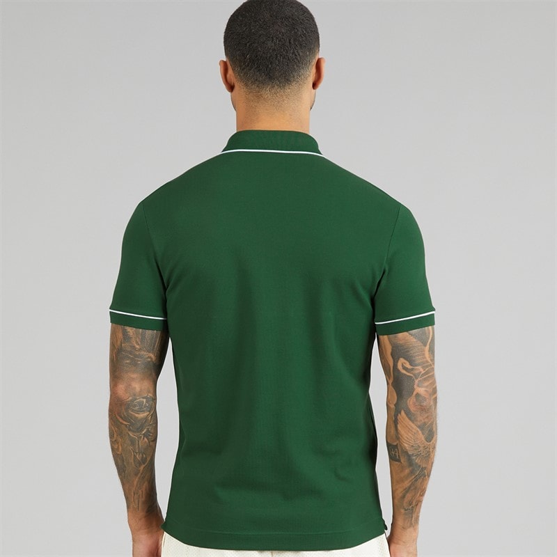 Lacoste Mens Regular Fit Polo Shirt Pine Green - Image 2