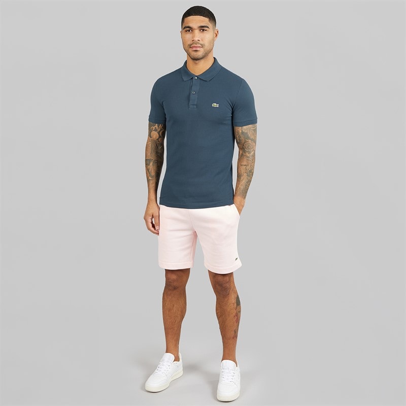 Lacoste Mens Slim Fit Polo Shirt Mineral Blue - Image 4