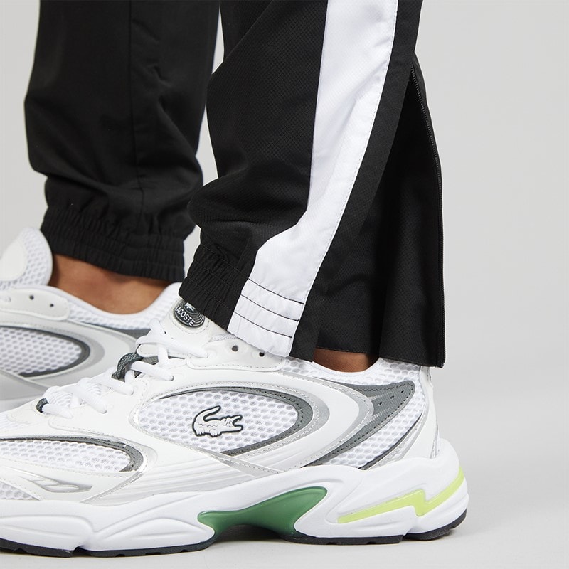 Lacoste Mens Printed Tracksuit Black/Blue/White - Image 5