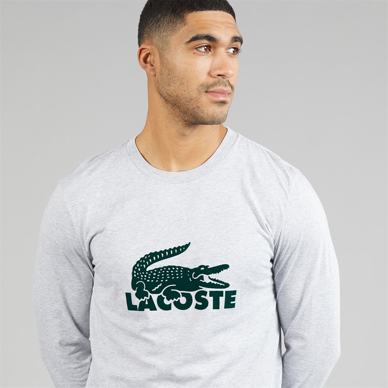 Lacoste Mens Lounge Pants Navy Blue/Green - Image 5