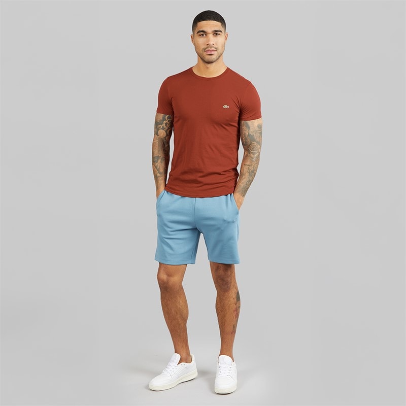 Lacoste Mens T-Shirt Copper Red - Image 4