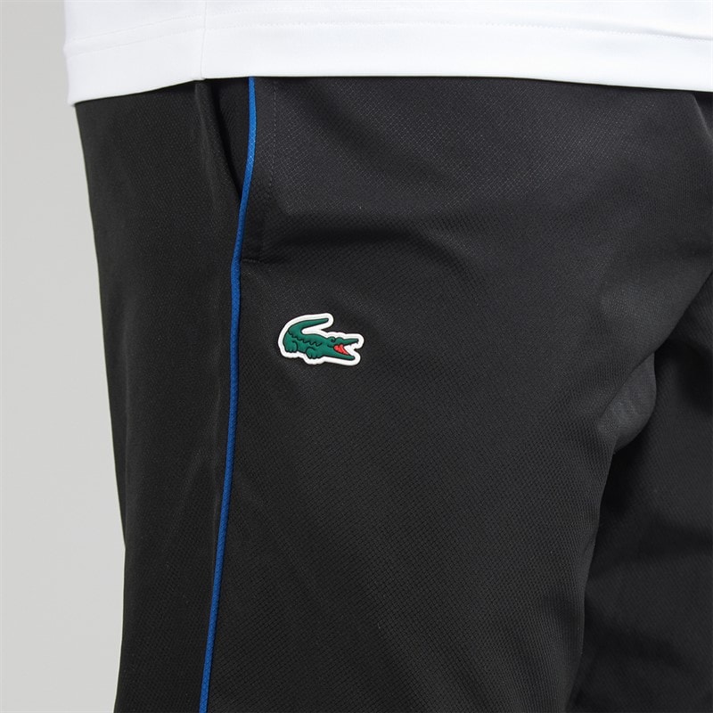 Lacoste Mens Printed Joggers Black - Image 3