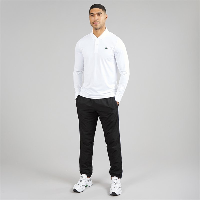 Lacoste Mens Printed Joggers Black - Image 4