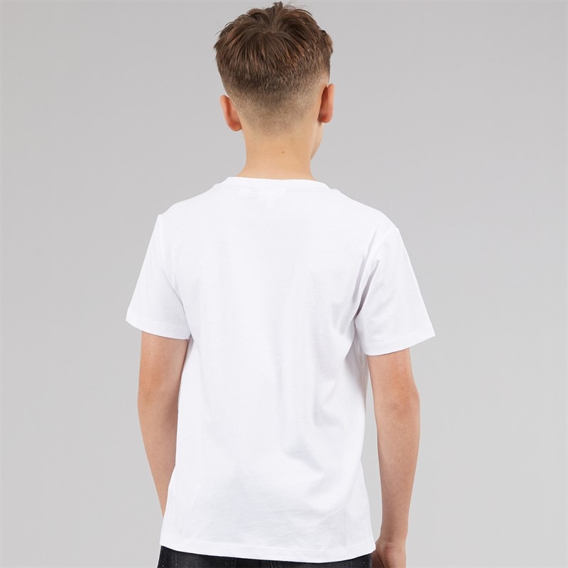 Lacoste Boys T-Shirt Blanc - Image 2