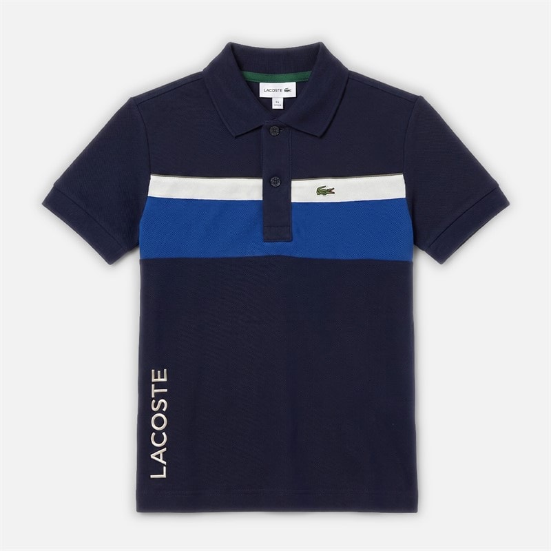 Lacoste Boys Polo Shirt Marine/Olive