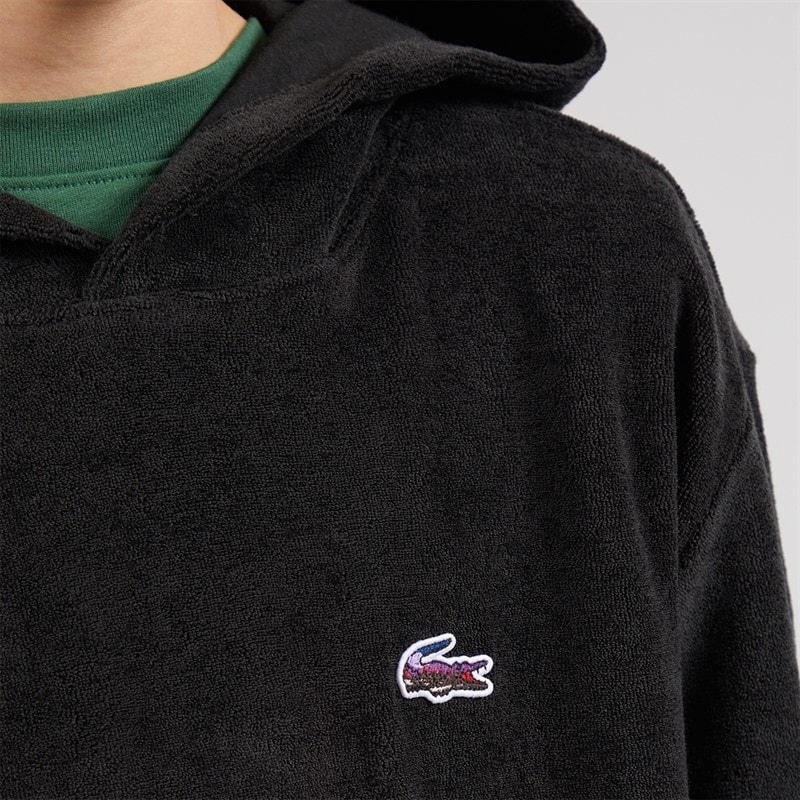 Lacoste Boys Hoodie Noir - Image 3
