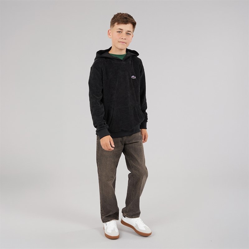 Lacoste Boys Hoodie Noir - Image 4
