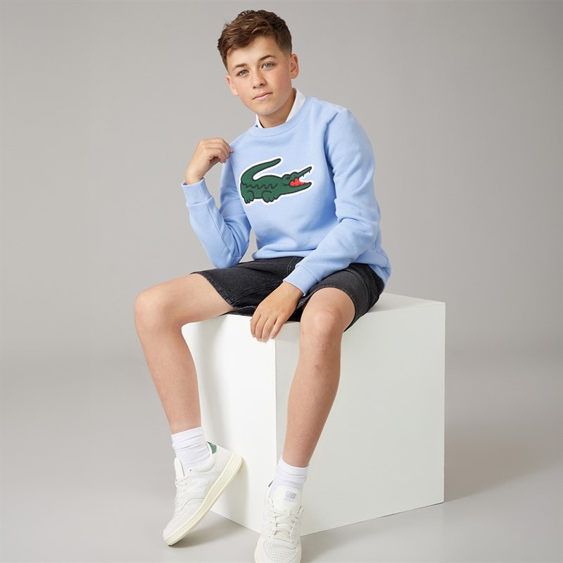 Lacoste Boys Sweatshirt Delphinium - Image 4