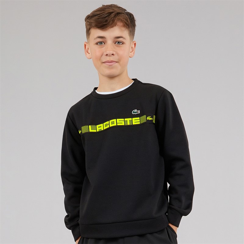Lacoste Boys Sweatshirt Noir