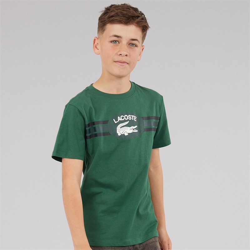 Lacoste Boys T-Shirt Vert