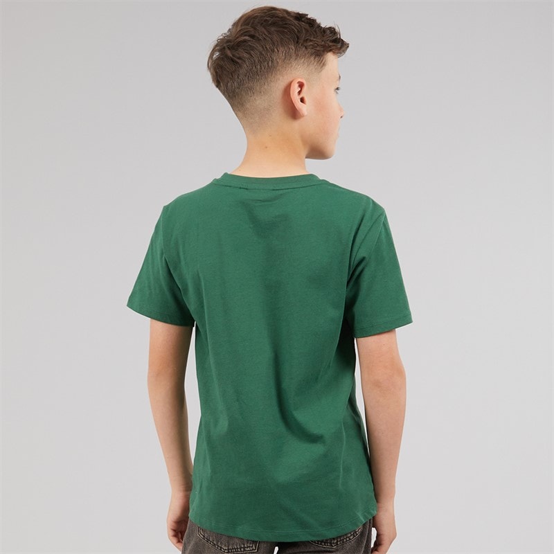 Lacoste Boys T-Shirt Vert - Image 2