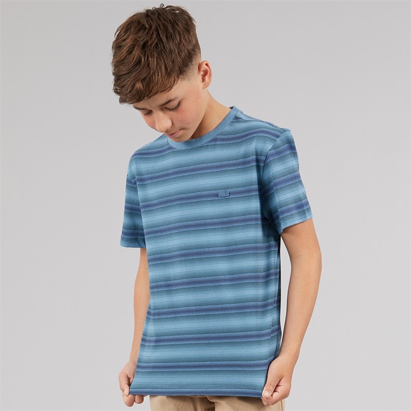 Lacoste Boys T-Shirt Calcaire/Faucon Marine Calcaire/Faucon-Marine
