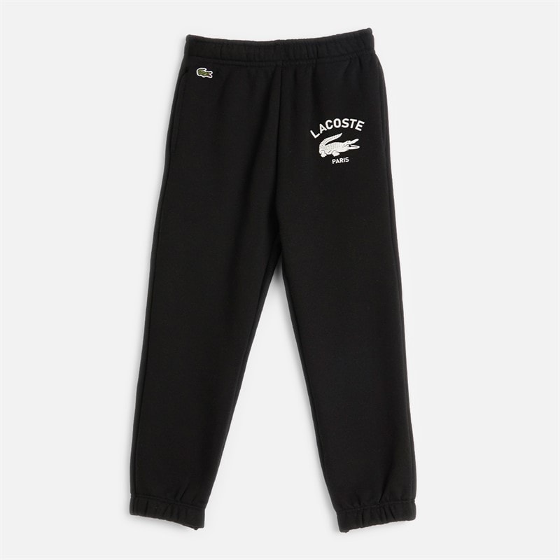Lacoste Boys Sweatshirt And Joggers Tracksuit Noir - Image 3