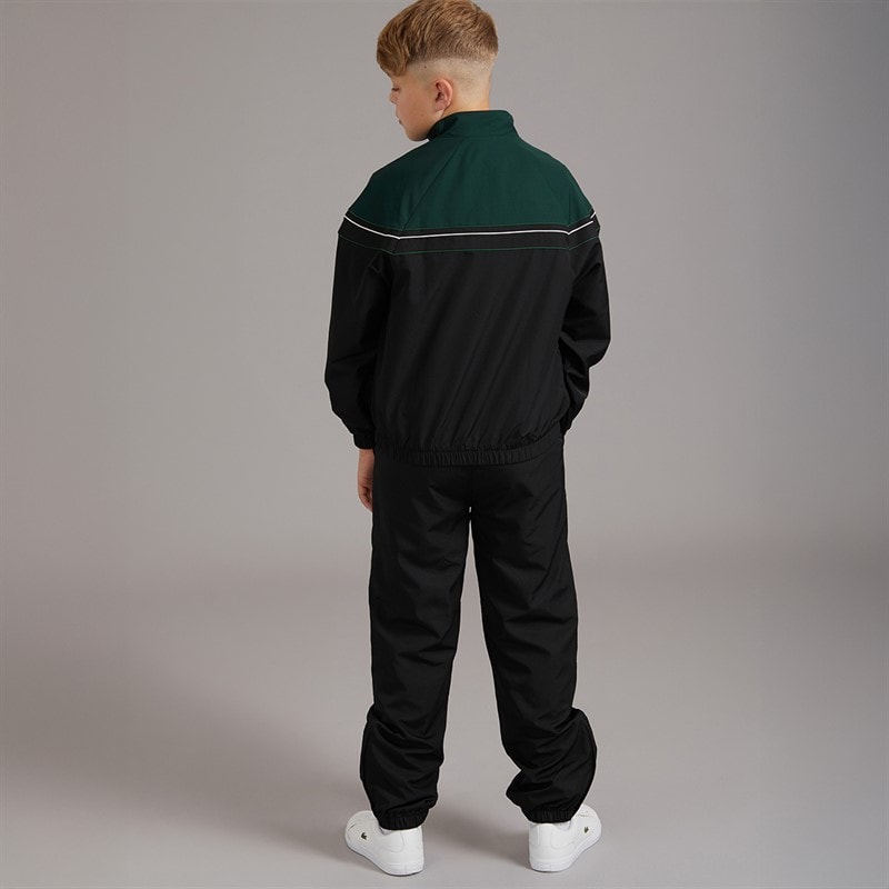 Lacoste Boys Colourblock Tracksuit Noir - Image 2
