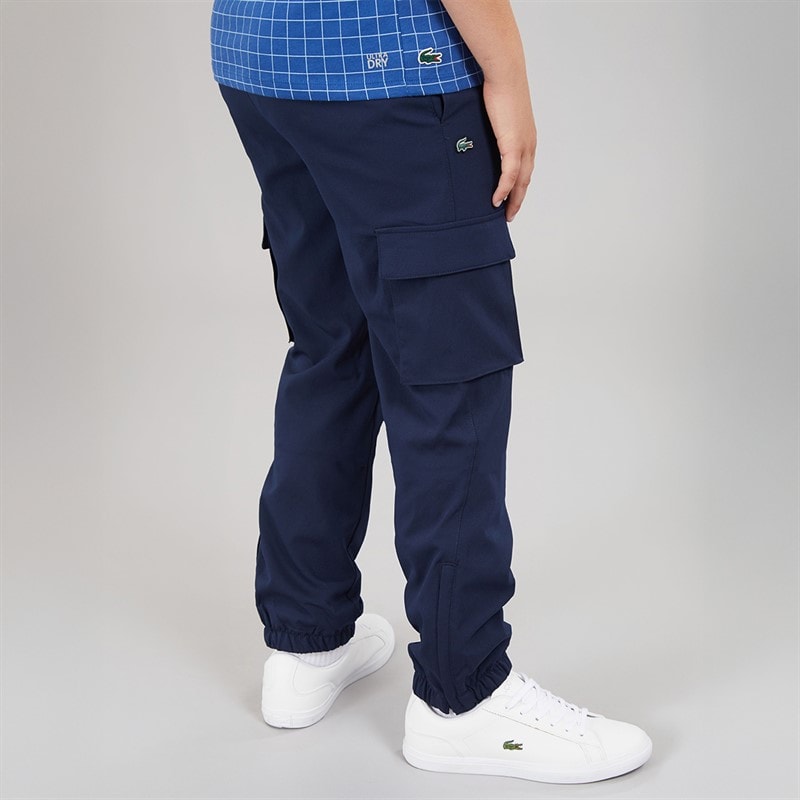 Lacoste Boys Life Croc Cargo Trousers Marine - Image 2