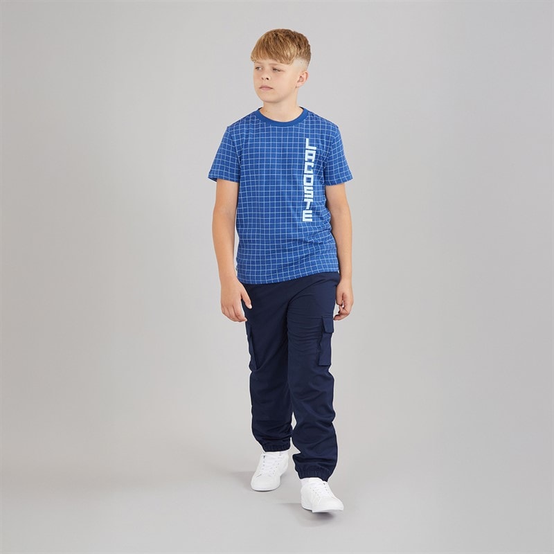 Lacoste Boys Life Croc Cargo Trousers Marine - Image 4
