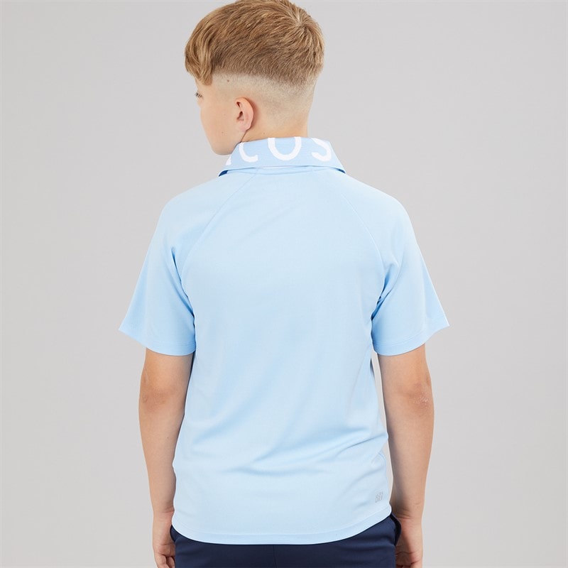 Lacoste Boys Jacquard Polo Shirt Panorama - Image 2
