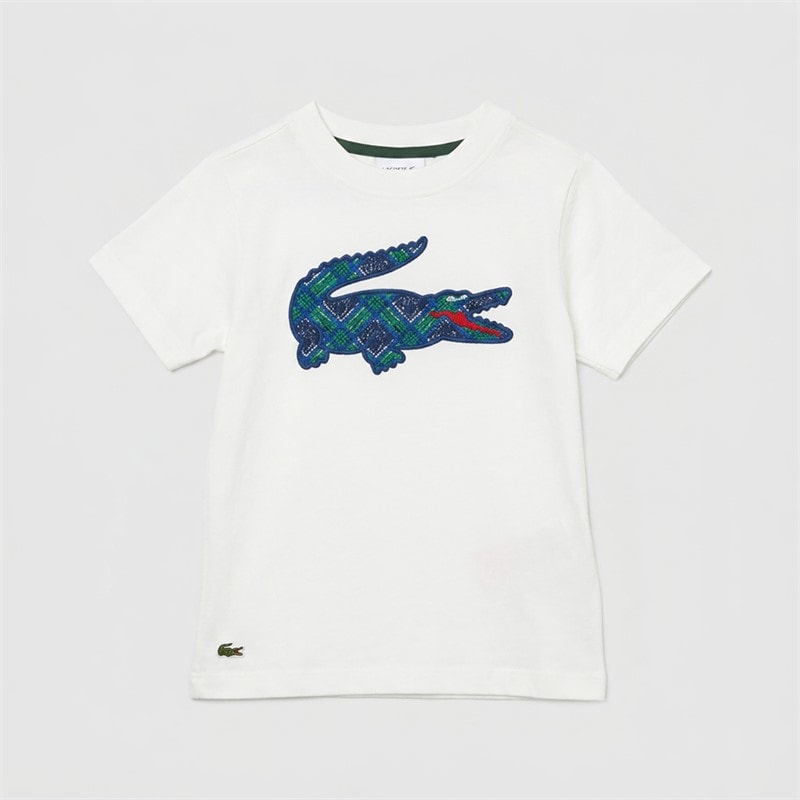 Lacoste Boys Croc T-Shirt Farine