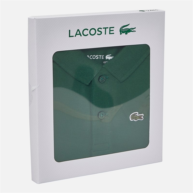 Lacoste Baby Boys Long Sleeve Polo Bodysuit Vert - Image 2