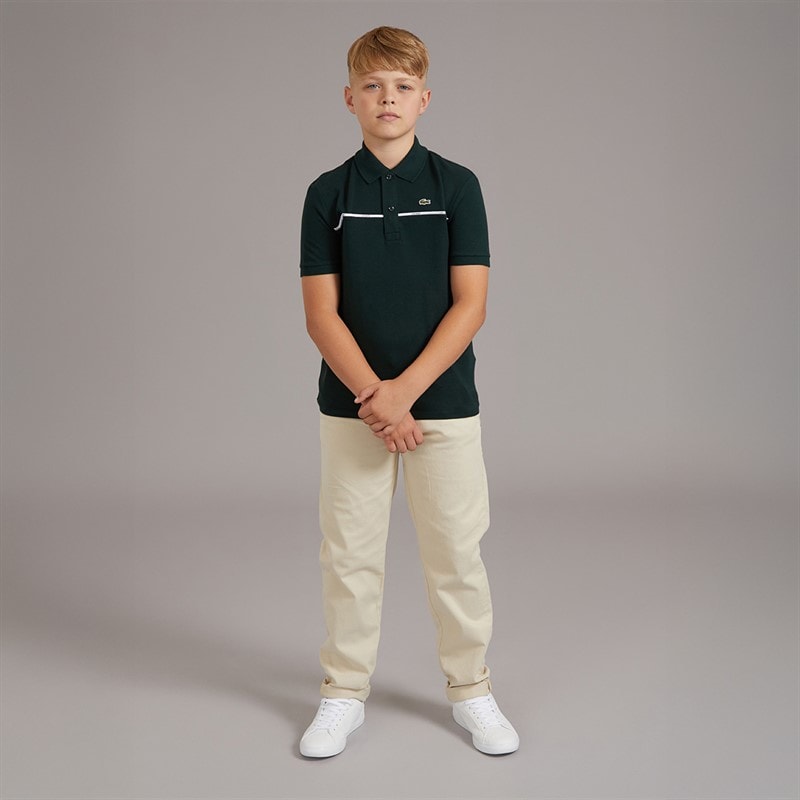 Lacoste Boys Polo Shirt Sinople - Image 4