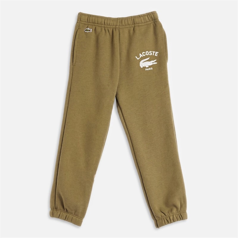 Lacoste Boys Sweatshirt And Joggers Tracksuit Lacoste Olive - Image 3