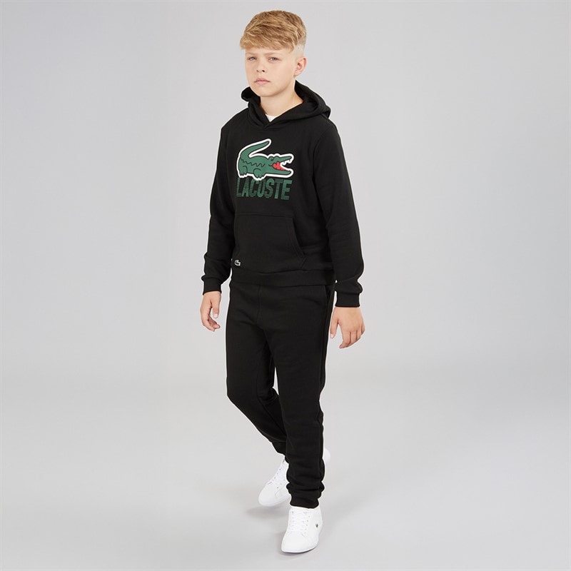 Lacoste Boys Core Joggers Noir - Image 4