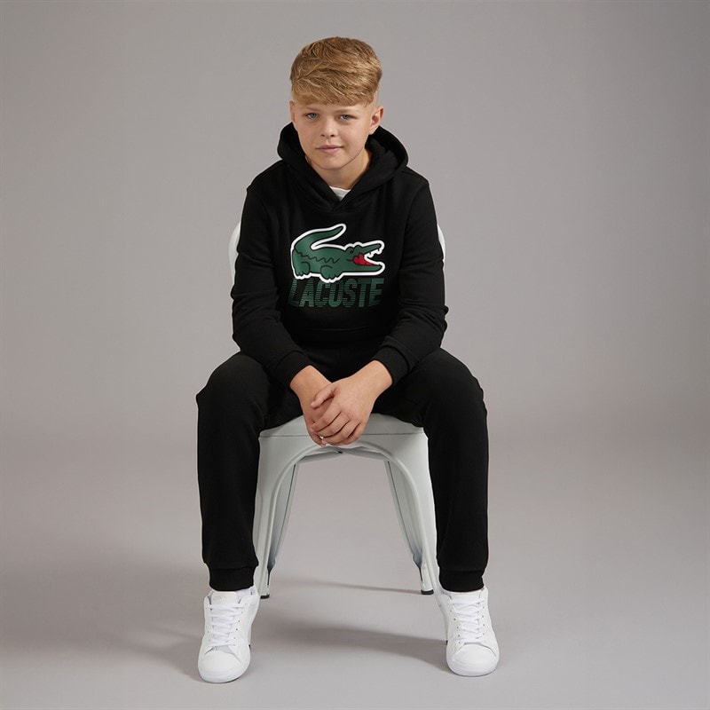Lacoste Boys Core Joggers Noir - Image 5