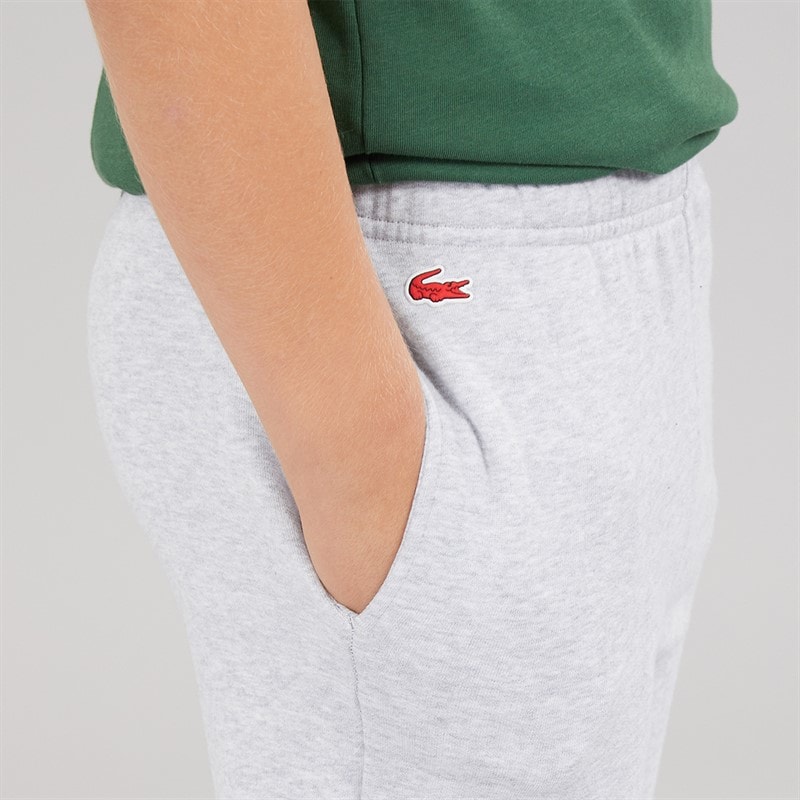 Lacoste Boys Core Joggers Argent Chine Heather - Image 3