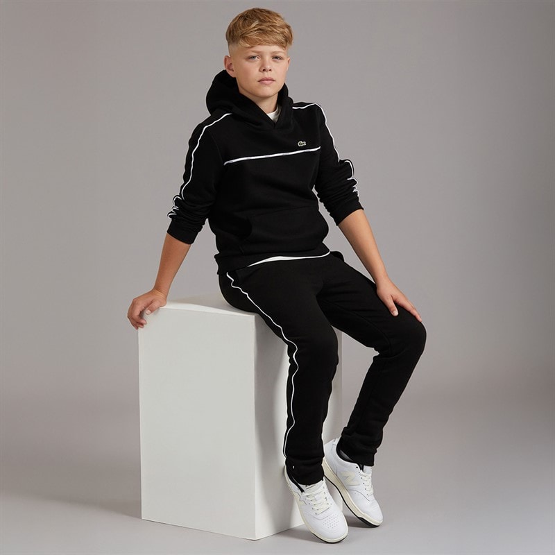 Lacoste Boys Hoodie Noir - Image 3