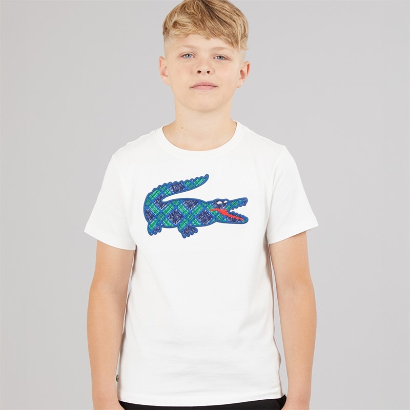 Lacoste Boys Croc T-Shirt Farine