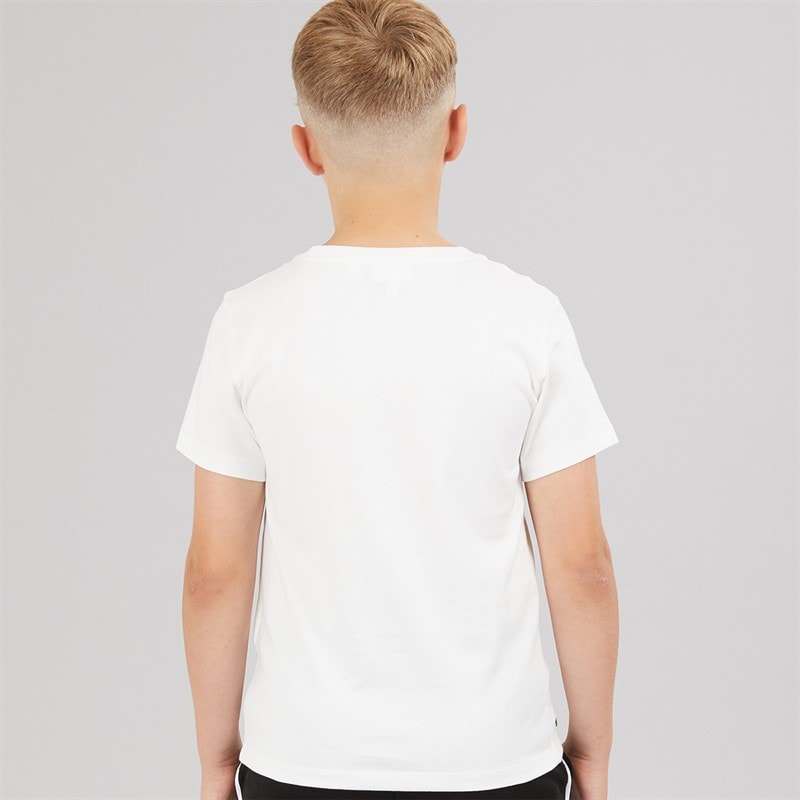 Lacoste Boys Croc T-Shirt Farine - Image 2
