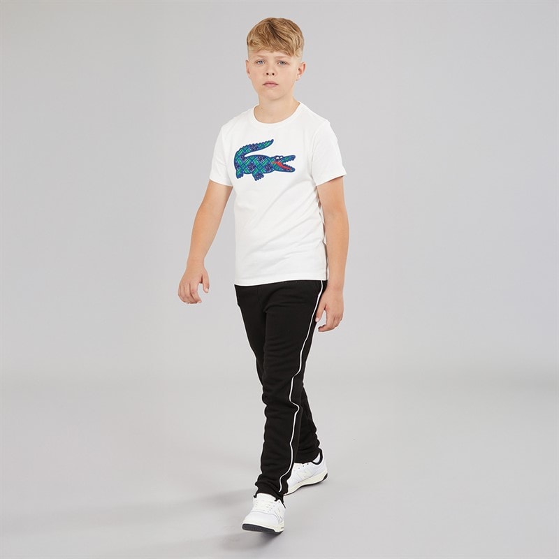 Lacoste Boys Croc T-Shirt Farine - Image 4