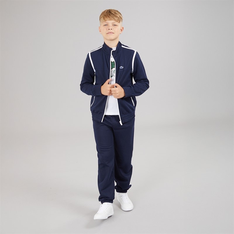 Lacoste Boys Track Jacket Marine - Image 3