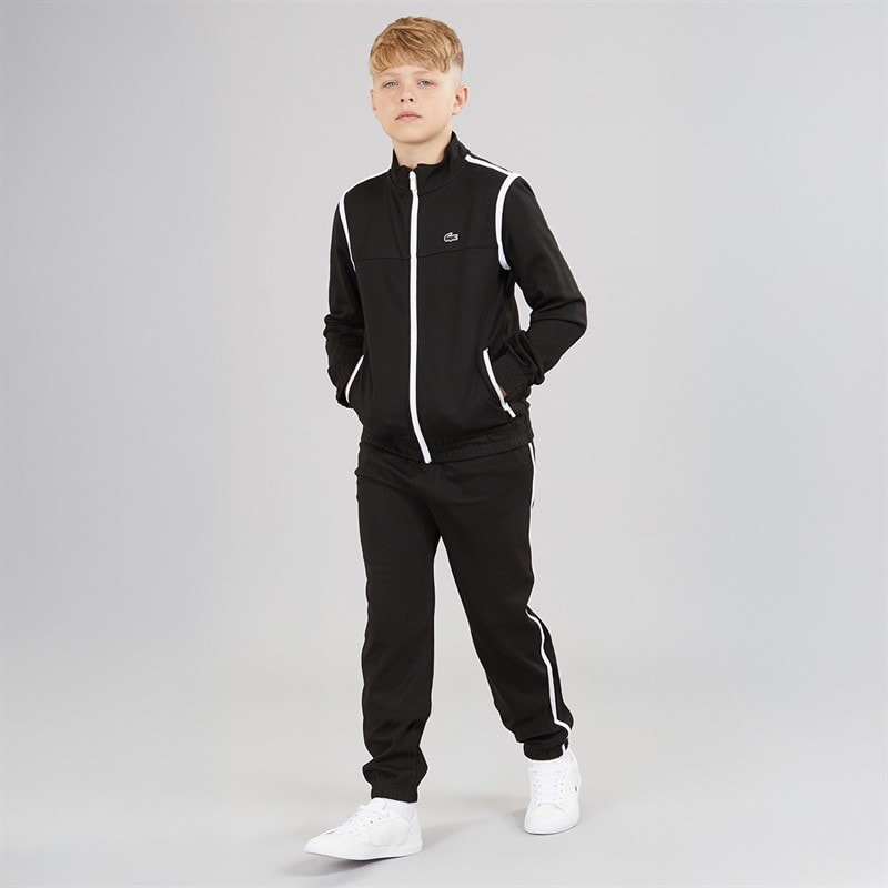 Lacoste Boys Track Jacket Noir - Image 3