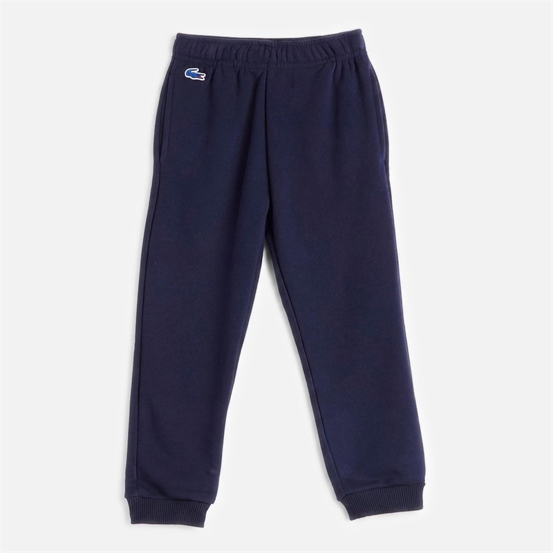 Lacoste Boys French Terry Hoodie And Joggers Tracksuit Marine - Image 3
